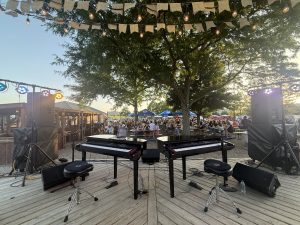 Felix And Fingers Dueling Pianos performing at Hideaway Brew Garden on 2025-06-20