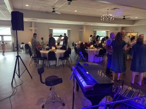 Felix And Fingers Dueling Pianos performing at Tom E Hartung American Legion Post 1977 on 2025-07-19