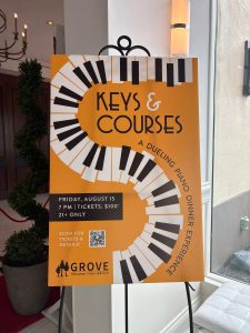 Felix And Fingers dueling pianos performance at GROVE in Lakewood Ranch