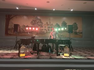 Felix And Fingers dueling pianos performance at Omni Homestead Resort in Hot Springs