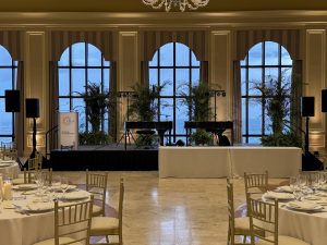 Dueling pianos performance at The Breakers Palm Beach in Palm Beach