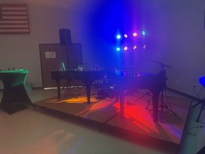 Felix And Fingers dueling pianos performance at Wood Lake Community Center event