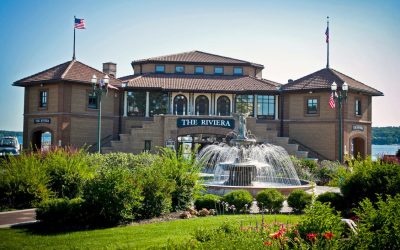 The Riviera Ballroom Wedding: Dueling Pianos and Full Lake Views