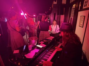 Felix And Fingers dueling pianos performing at Birmingham wedding event
