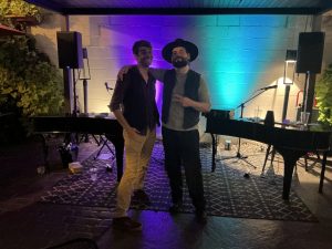 Felix And Fingers Dueling Pianos performing at Michael's on the Lake on 2025-09-05