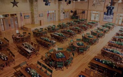 Texas Disposal Systems Exotic Game Ranch Magic: Santa and Misses Claus Request A Whiter Shade of Pale at Creedmoor Corporate Bash!