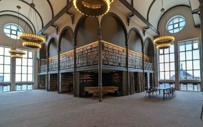 All-Black and Rock & Roll: A Memorable Wedding at The Library in Chicago