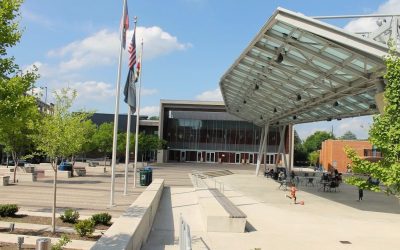 Silver Spring Civic Building at Veterans Plaza Lights Up with a Bohemian Rhapsody Cover!