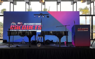 Professional Tennis Registry Shines as Julie Jillie’s Energy Lights Up a Corporate Night in Wesley Chapel