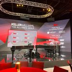 TriVision's Hidden Gem: A Red Carpet Transformation for Dueling Pianos Fun TriVision