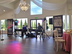 Steve Sipes performing with Felix And Fingers Dueling Pianos at Blackberry Ridge in Trenton, Georgia