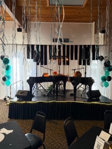 Spencer Shepard performing with Felix And Fingers Dueling Pianos at 928 Malone Dr in Orlando, Florida