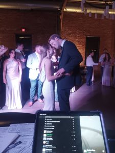Christopher Heroldt performing with Felix And Fingers Dueling Pianos at High Line Car House in Columbus, Ohio