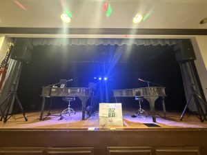 Jaclyn Arnold performing with Felix And Fingers Dueling Pianos at Anastasia Club, Del Webb Ponte Vedra in Nocatee, Florida