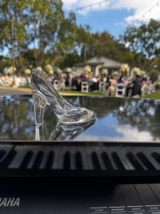 Leana Courtney performing with Felix And Fingers Dueling Pianos at Heritage Park in Santa Fe Springs, California