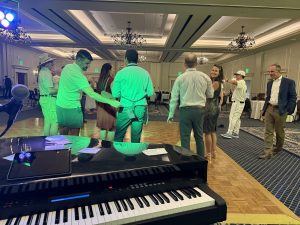 Craig Hendry performing with Felix And Fingers Dueling Pianos at Williamsburg Lodge, Inn and Tavern in Williamsburg, Virginia