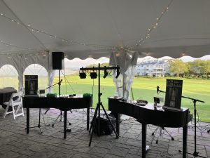 Austin Klipp performing with Felix And Fingers Dueling Pianos at White Cliffs Country Club in Plymouth, Massachusetts