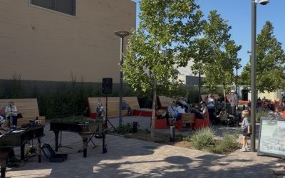 Bay Area Requests and Dancing Kids Help Launch Burlingame Town Square with Dueling Pianos