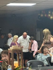 Quinton Zigler performing with Felix And Fingers Dueling Pianos at elderton district volunteer fire company in Elderton, Pennsylvania
