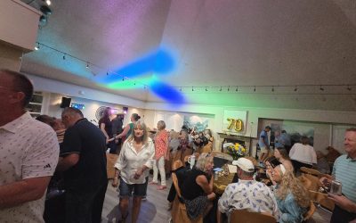 A Packed Dance Floor and 70s Hits Lit Up Highland Shores Homeowners Community Center