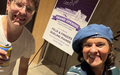 Amherst, Massachusetts Corporate Event Opens a Stunning New Space with Dueling Pianos, Dancing, and a Drone Show