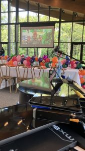 Alyson Massa performing with Felix And Fingers Dueling Pianos at Benham's Grove in Centerville, Ohio