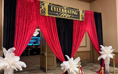 Black, Red, and Rocking: “A Night of Hope” Filled the Ballroom at Galveston Island Convention Center at The San Luis Resort
