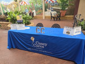 Harry Rios performing with Felix And Fingers Dueling Pianos at The Casey Cares Foundation in Sarasota, Florida