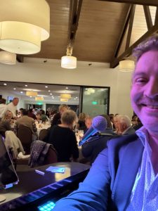 Chris Zeunges performing with Felix And Fingers Dueling Pianos at Beau Chene Country Club in Mandeville, Louisiana
