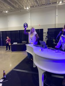 Eben Seaman performing with Felix And Fingers Dueling Pianos at Hyatt Regency Coralville Hotel & Conference Center in Coralville, Iowa